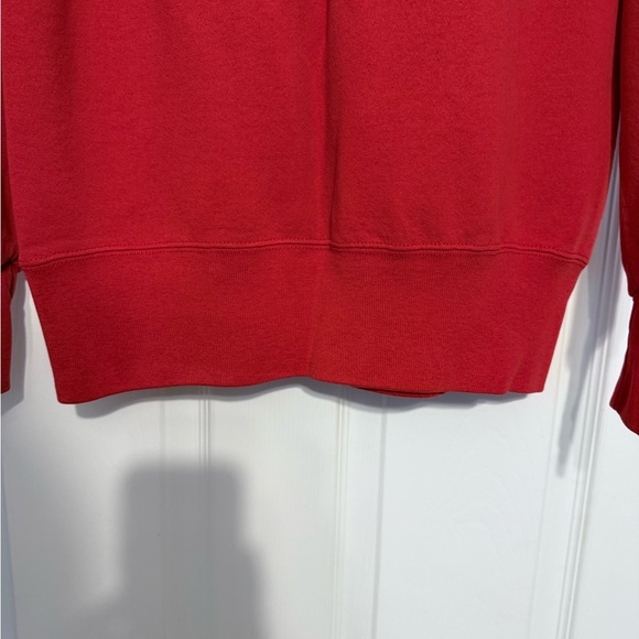 Disney Red Vintage Women's Mickey Mouse Holiday Sweatshirt - Size Medium - Picture 4 of 10